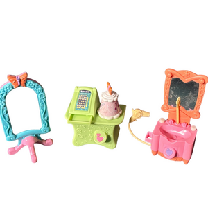 My Little Pony Kids Toy Set with Mirror and Accessories